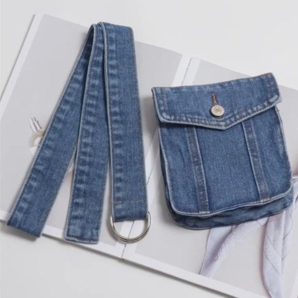 Denim Satchel Mini - Picture 4 of 5